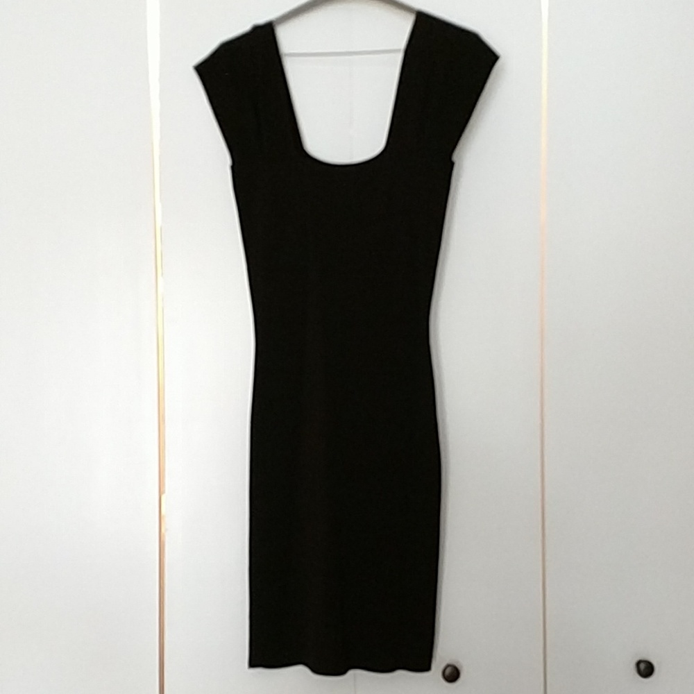 Black evening dress